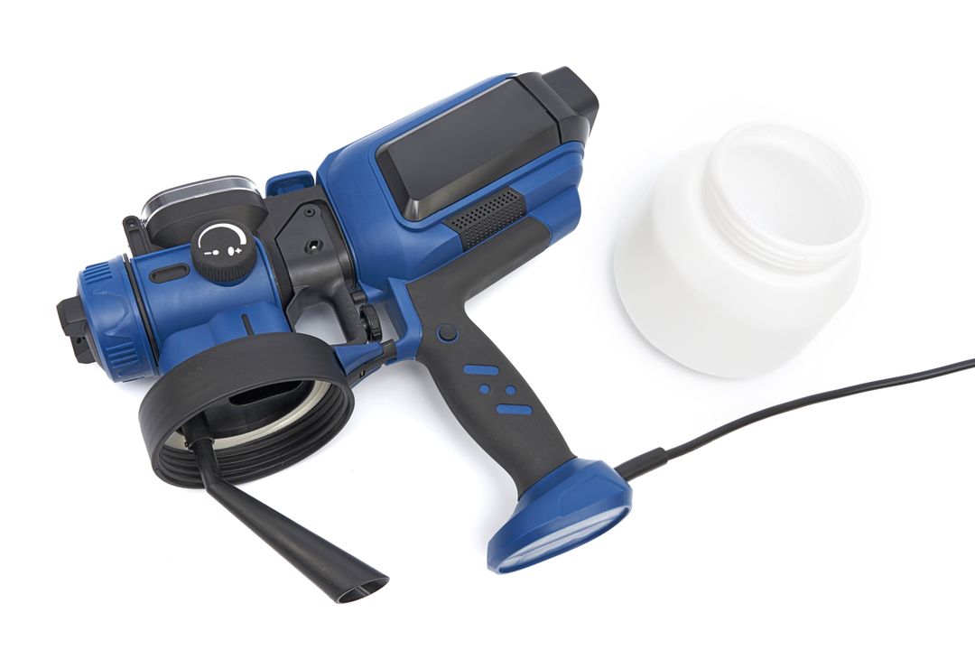 Електрически пистолет за боядисване 550W 1500ML, с LED светлина
