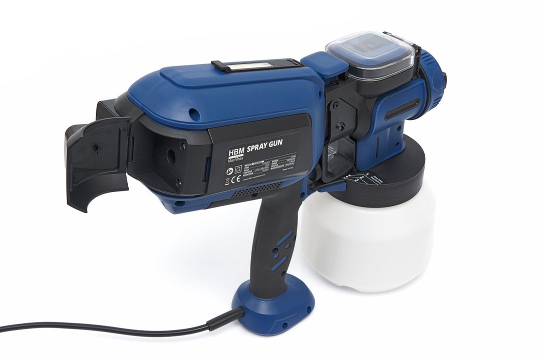 Електрически пистолет за боядисване 550W 1500ML, с LED светлина