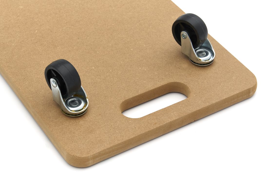 Комплект 2 универсални транспортни колички с платформа 2 х 200 кг 580 х 300 мм HBM