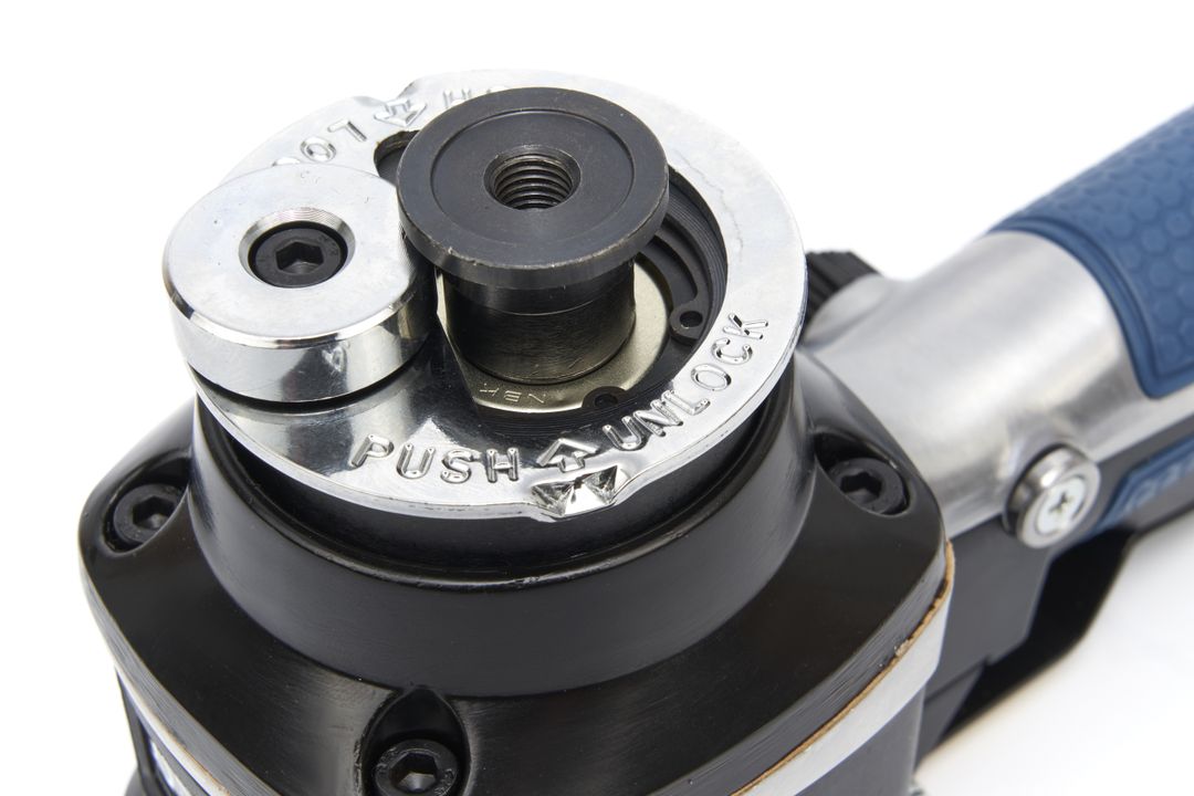 Пневматичен шлайф с регулируема скорост 150 мм HBM