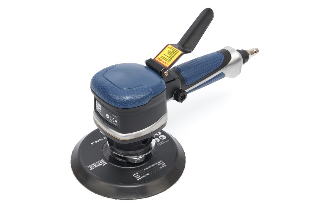 Пневматичен шлайф с регулируема скорост 150 мм HBM