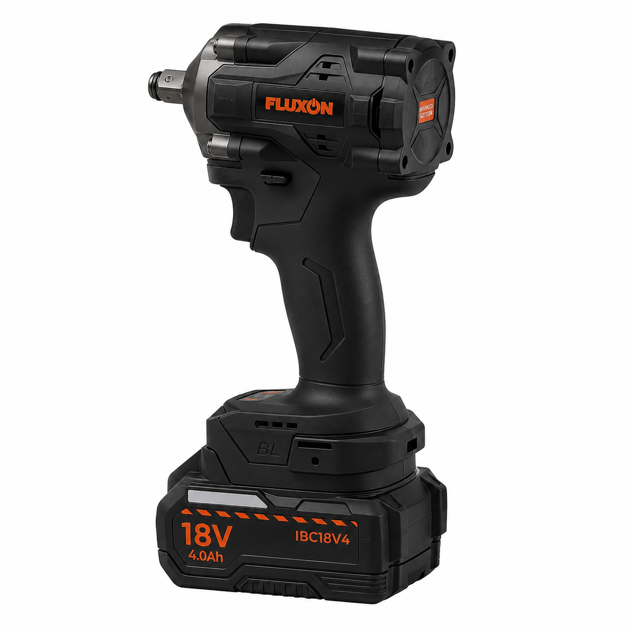 Ударен гайковерт 1/2 600Nm BRUSHLESS безчетков двигател с акумулатор LI-ION 18V 4.0Ah