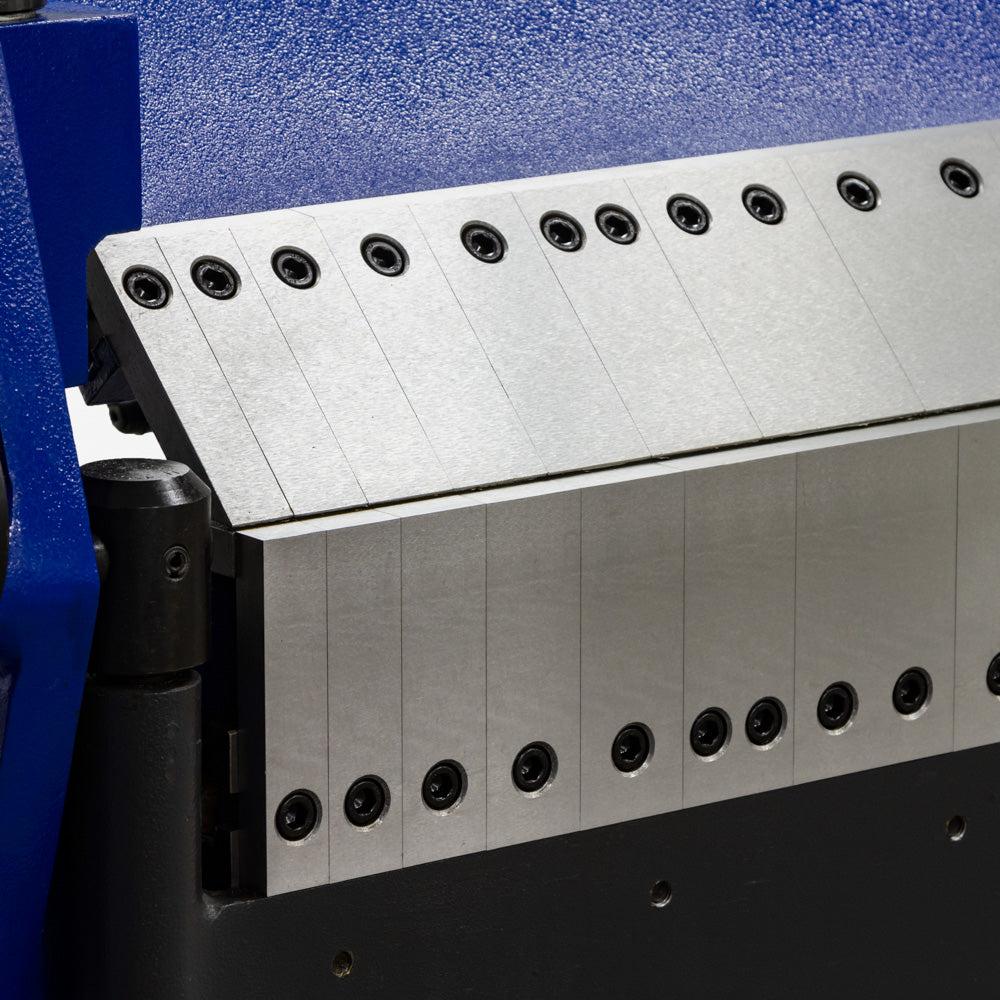 Абкант за огъване на ламарина, със сегменти 2 мм 1020 мм