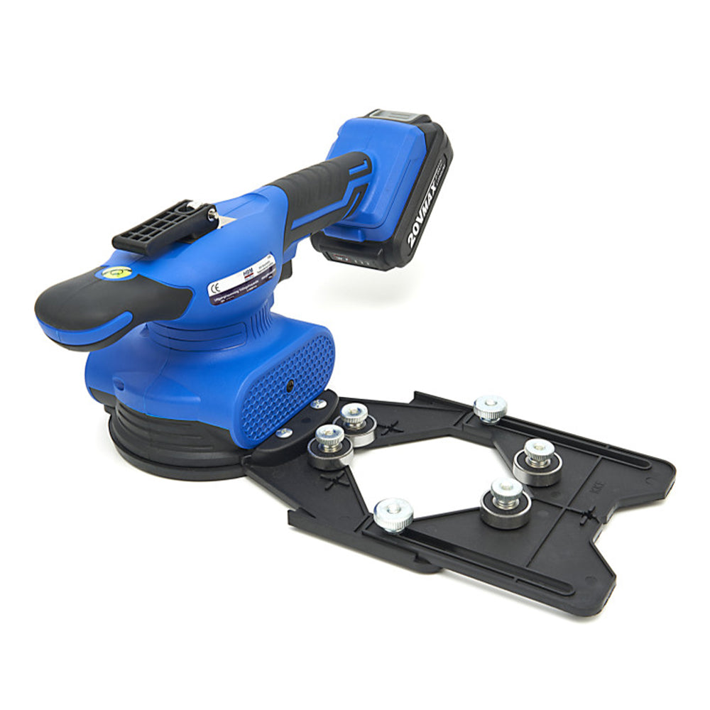 Вибрираща вендуза за керамични плочки с акумулатор 20V