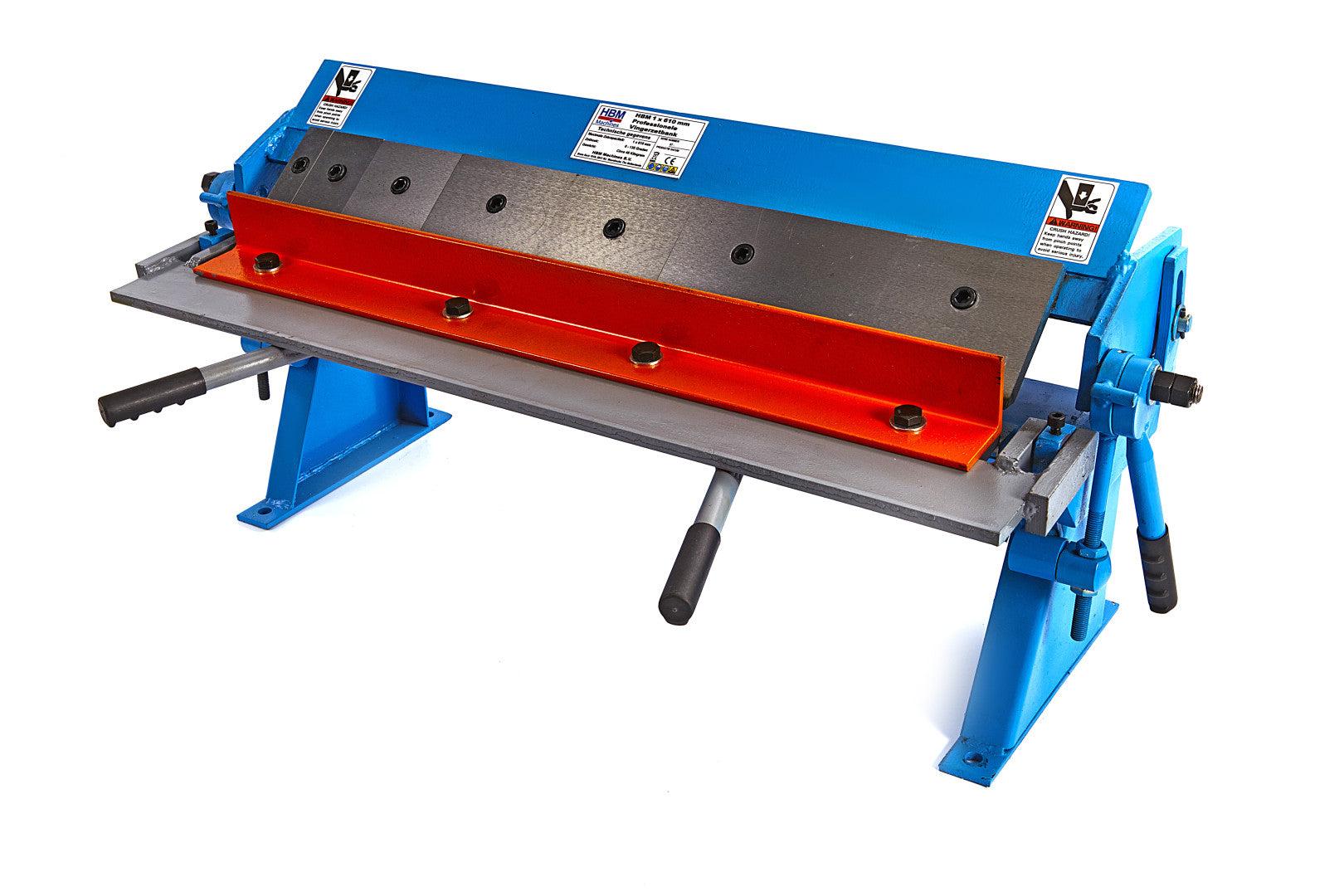 Ръчен абкант със сегментна плоча за огъване на ламарина 610 х 1 мм