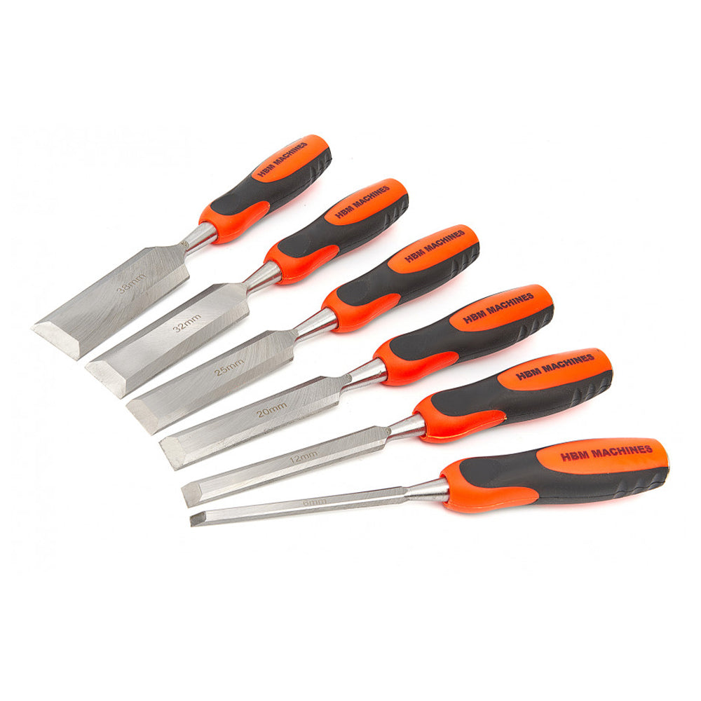 Комплект 8 професионални длета с камък за заточване и аксесоари за заточване