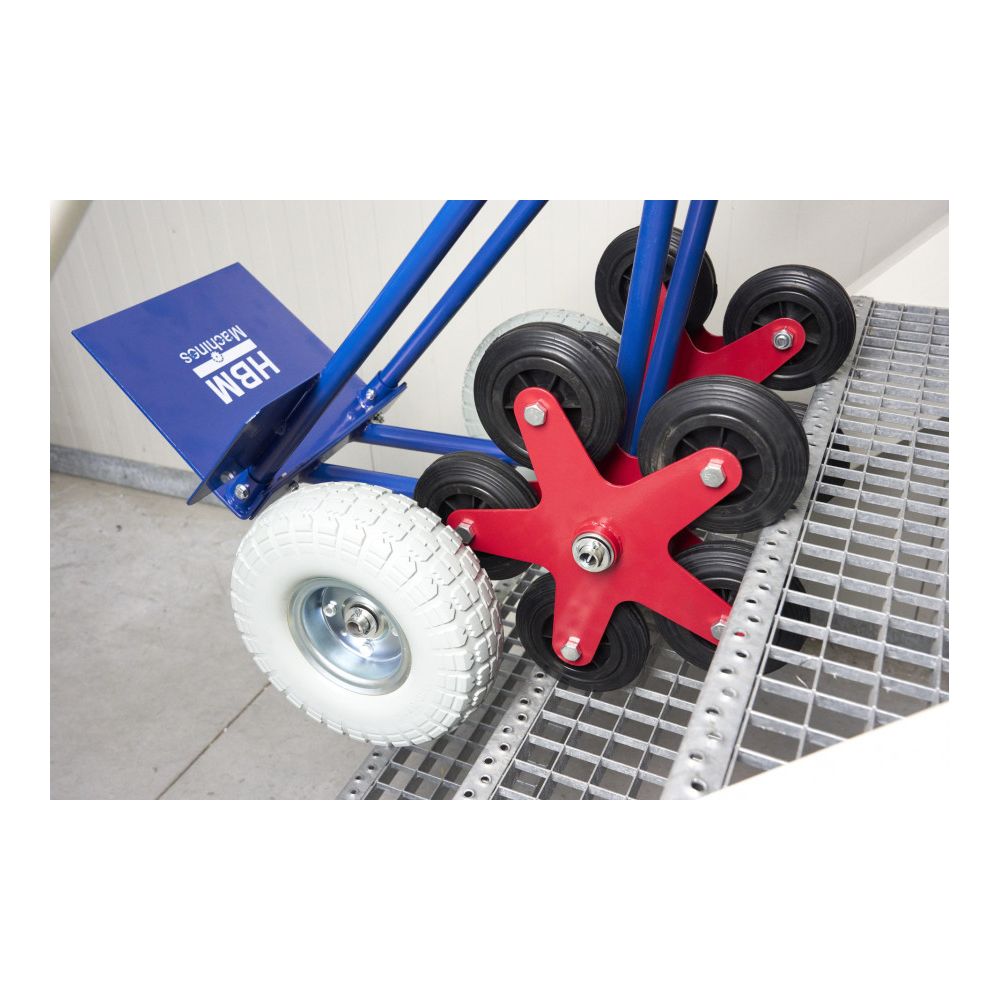 Товарна количка за стълби, 150 кг HBM