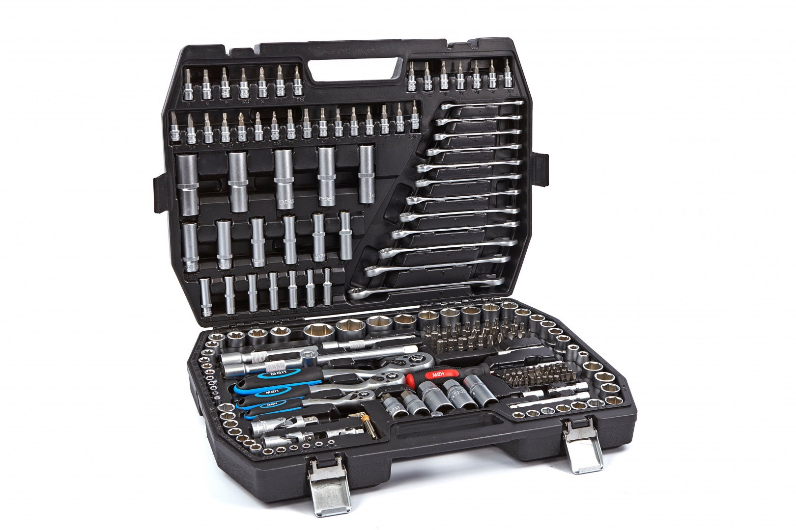 Пневматичен гайковерт 1/2 1500nm + Комплект инструменти, 216 части НВМ