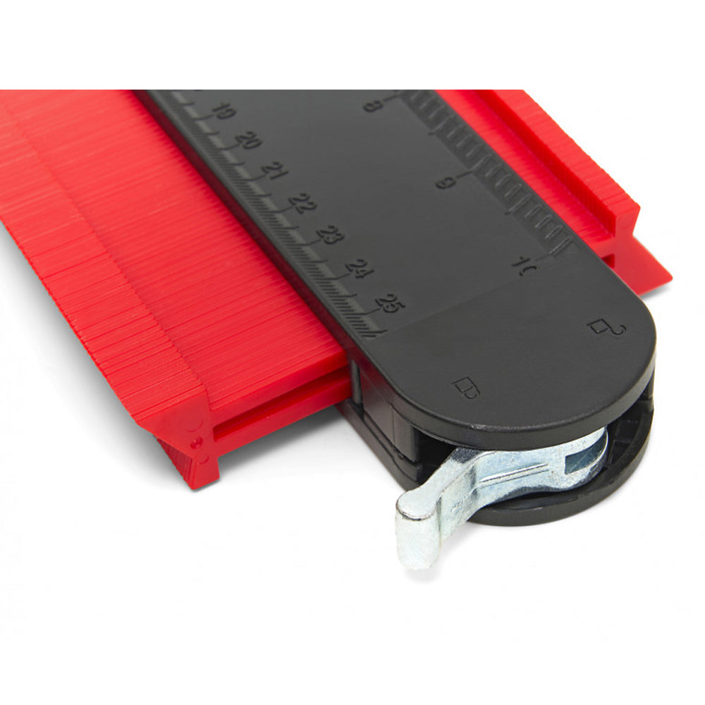 Магнитен професионален шаблон за профил с въздушен мехур 305 x 130 х 21 мм HBM