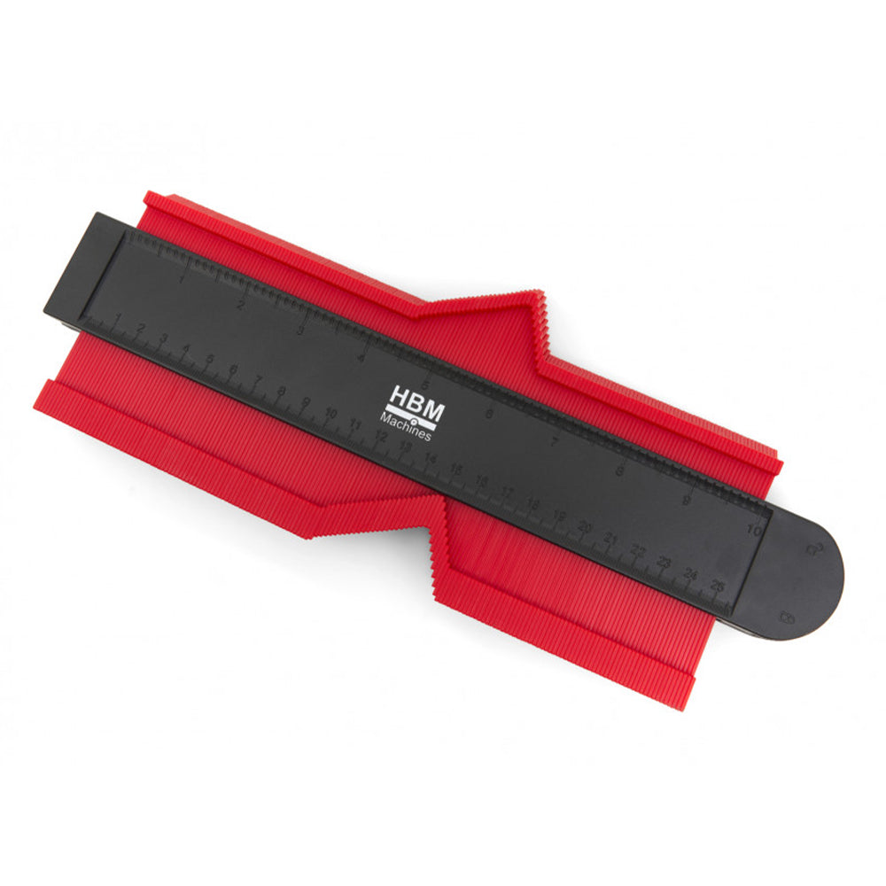 Магнитен професионален шаблон за профил с въздушен мехур 305 x 130 х 21 мм HBM