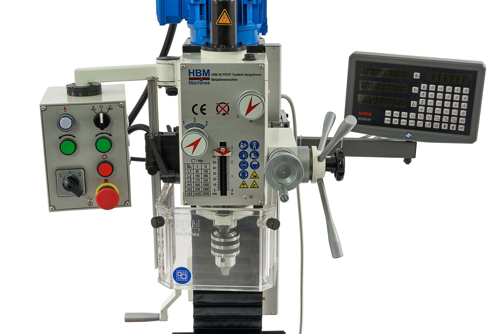 Колонна бормашина HBM 30 DRO