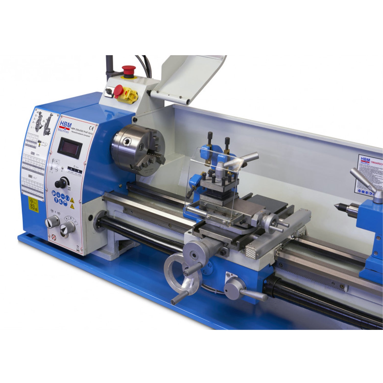 Цялостен струг за метал 250 х 550 VARIO с LCD система за цифрово отчитане