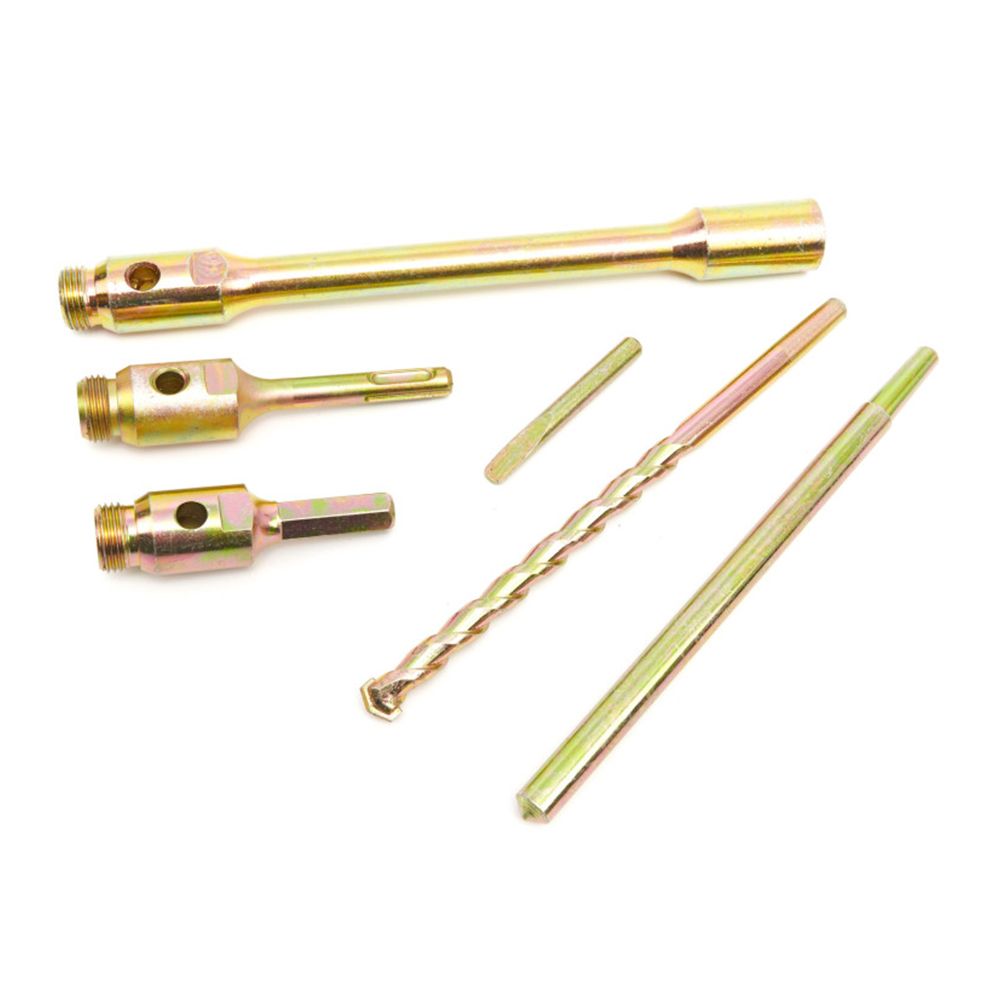 Комплект диамантени боркорони 9 части 38-52-117 мм HBM