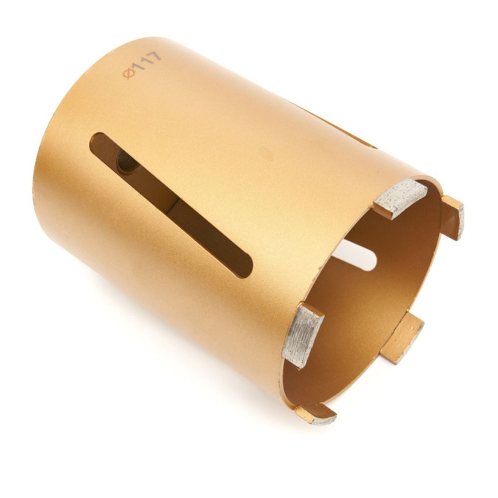 Комплект диамантени боркорони 9 части 38-52-117 мм HBM