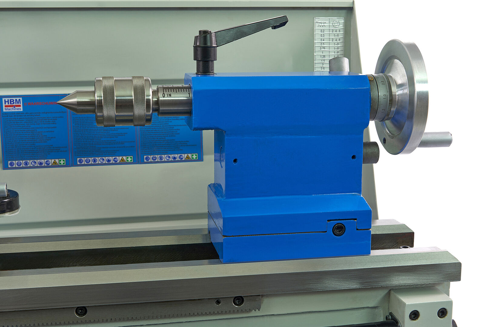 Професионален метален струг HBM 320 х 900