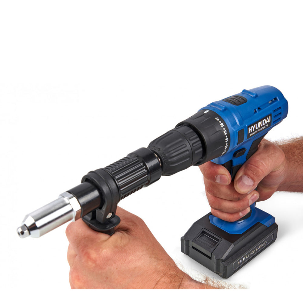 Адаптер за занитване, за бормашина 2.4-4.8 мм 170 мм HBM