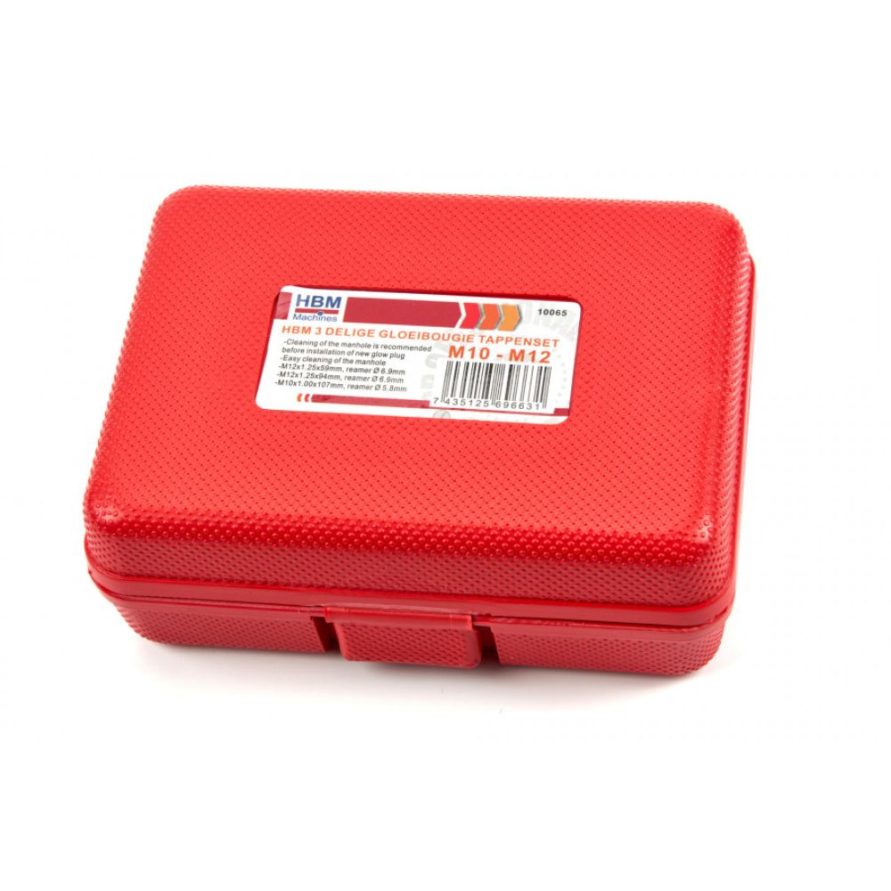 Комплект райбери за почистване гнездата на подгревните свещи 3 бр. M10 - M12 HBM