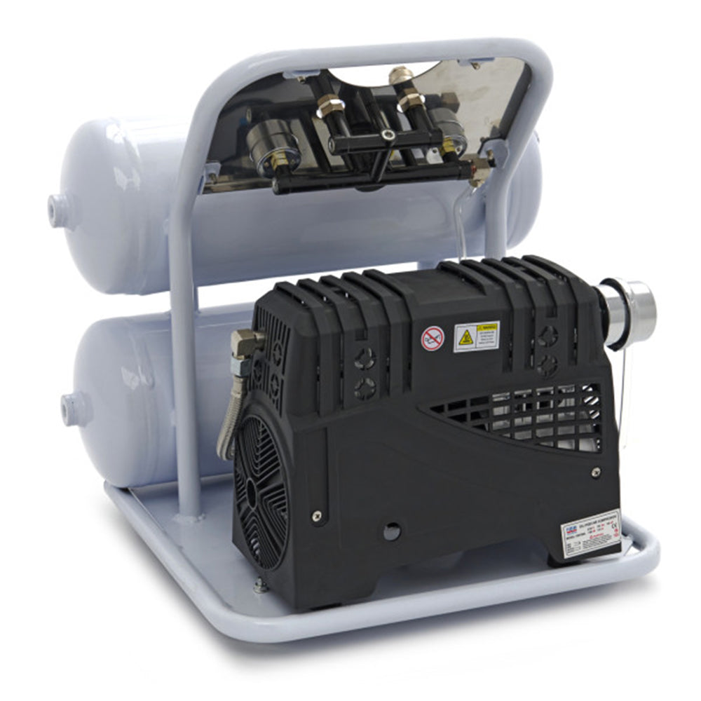 Безшумен компресор, нисък шум, без масло 20 л 750W 60DB HBM