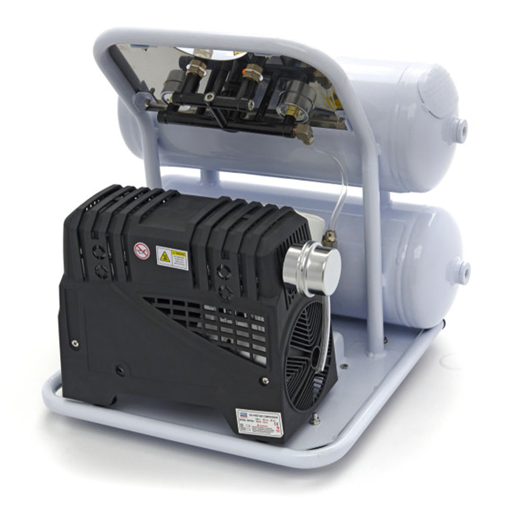 Безшумен компресор, нисък шум, без масло 20 л 750W 60DB HBM