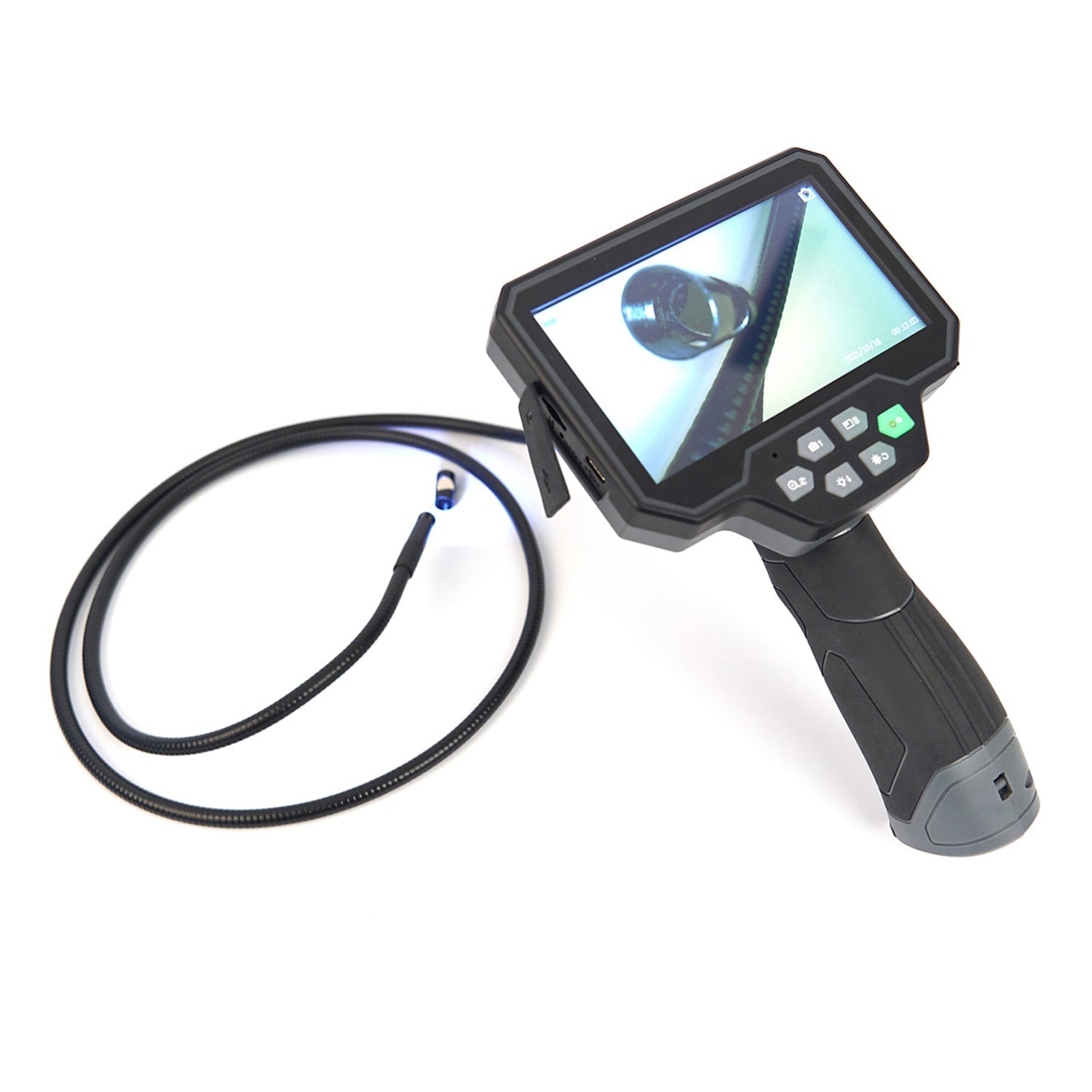 Инспекционна ендоскопска видеокамера с 5-инчов LCD екран