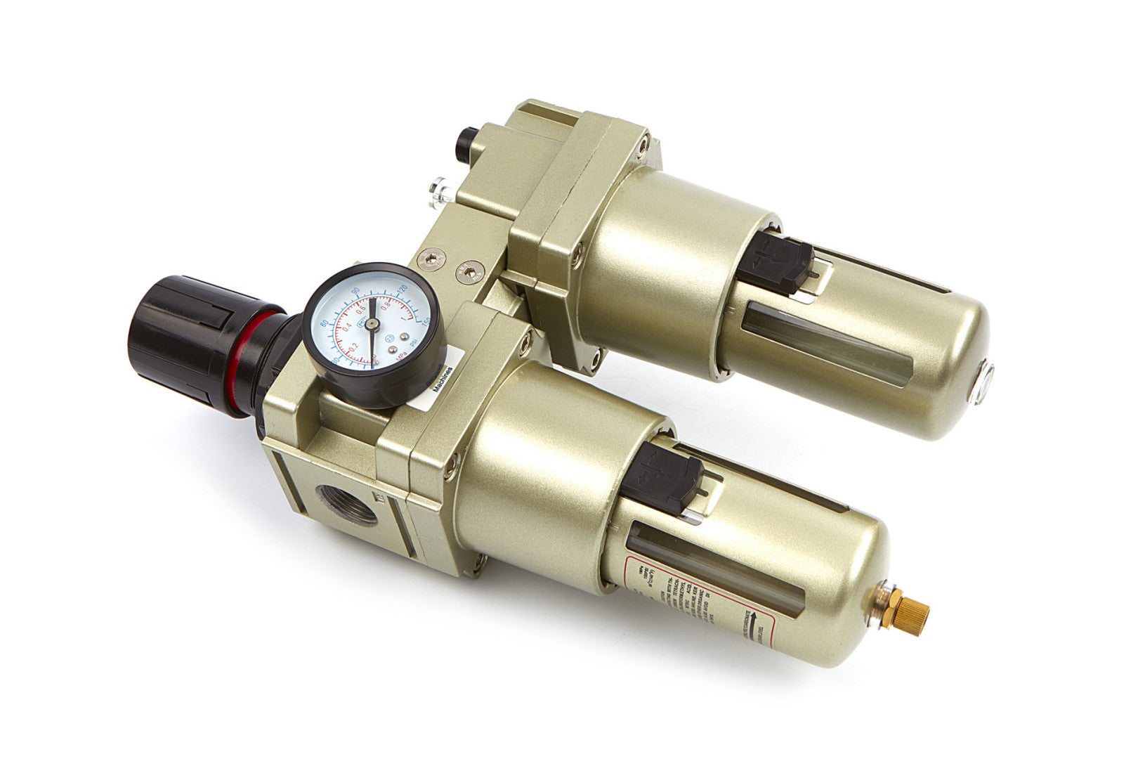 Разделител на вода и масло с регулатор на налягане 1/4 HBM