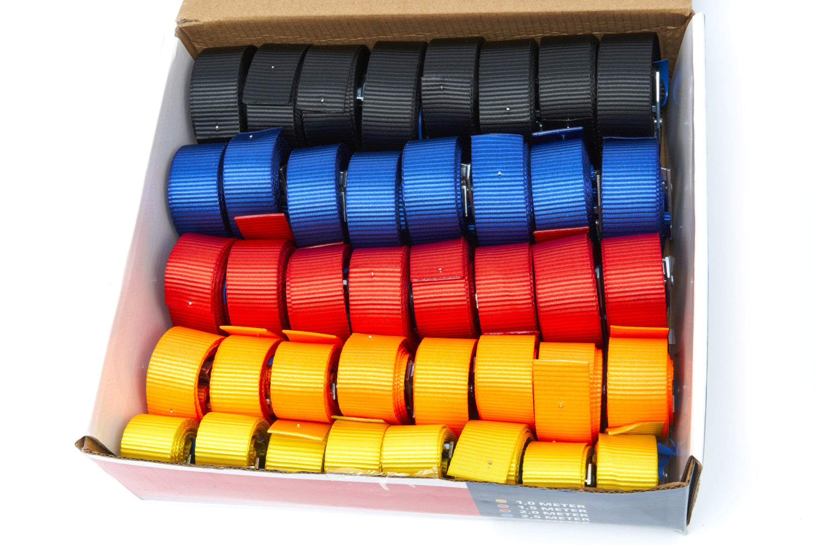 Комплект колани със скоба за затягане 40 бр. НВМ