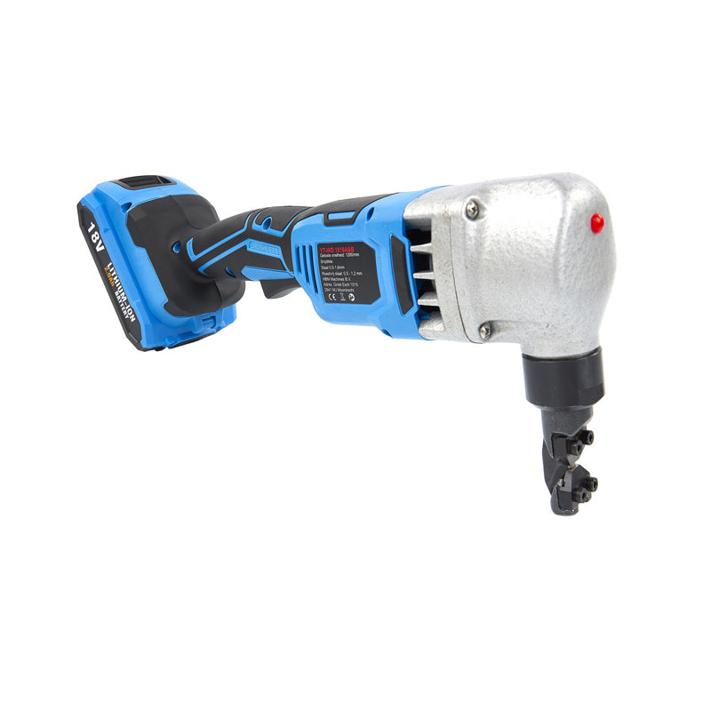 Електрическа ножица за ламарина, с батерия 18V 2.0Ah