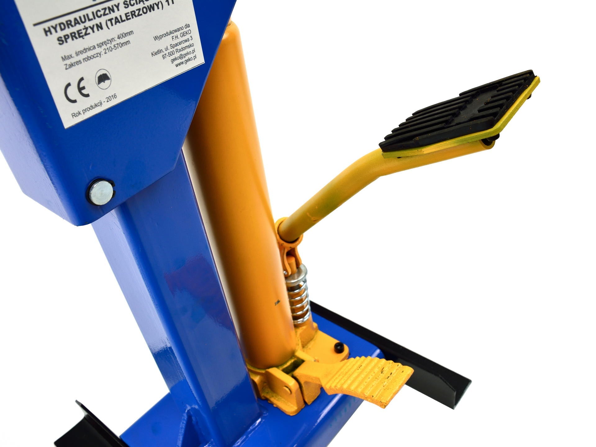 Хидравлична преса със стойка за пружини 1T