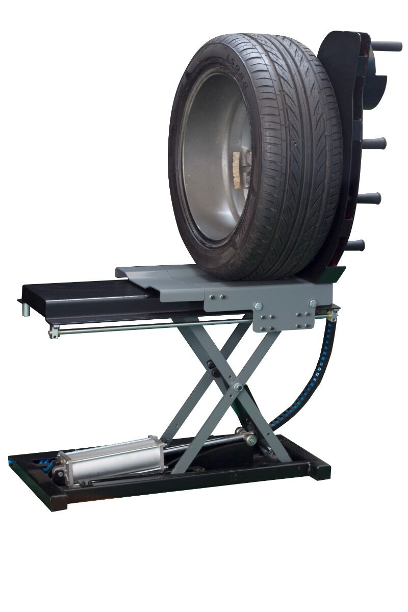 Подемник на гуми за машини за балансиране на гуми, капацитет на вдигане 85 кг