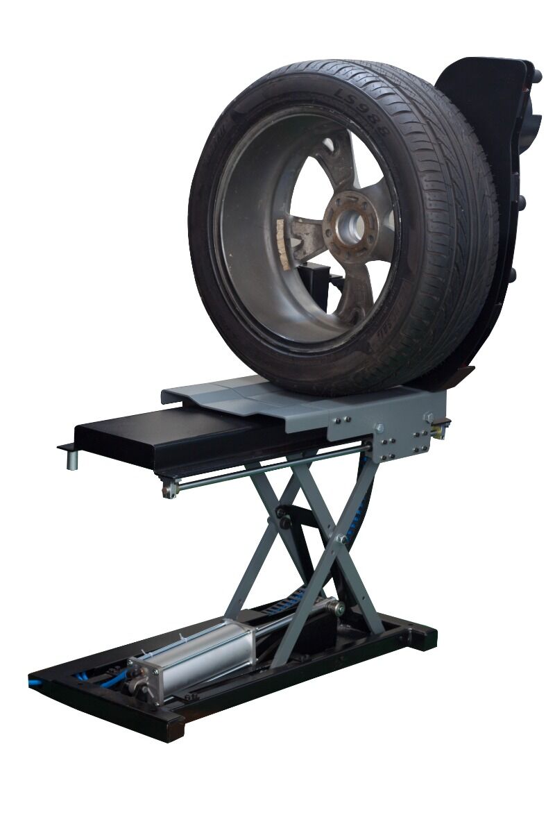 Подемник на гуми за машини за балансиране на гуми, капацитет на вдигане 85 кг