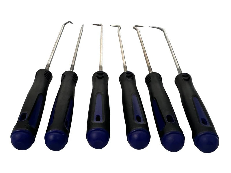 Комплект 6 екстра дълги куки за изваждане на уплътнения GEBO TOOLS