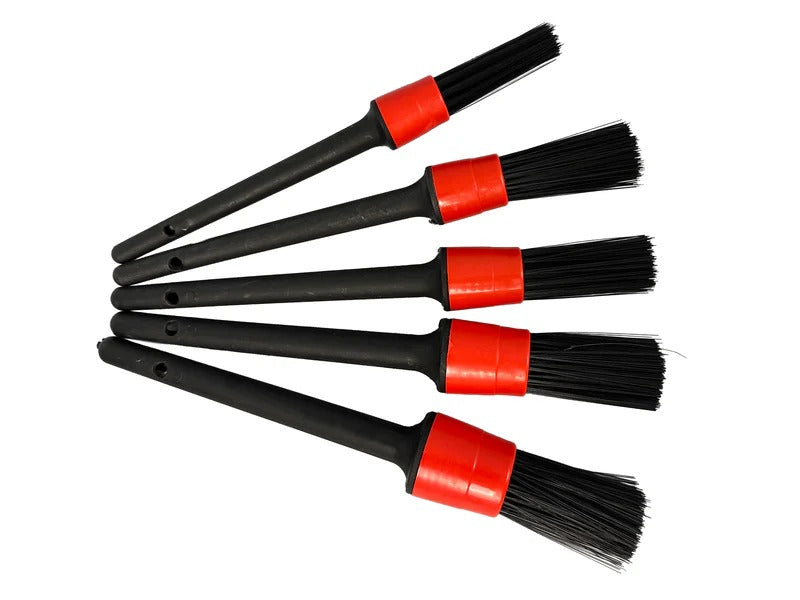 Комплект 5 четки за детайлно почистване – почистване на интериора на автомобила GEBO TOOLS