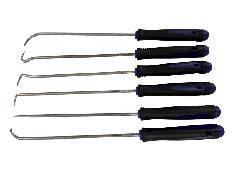 Комплект 6 екстра дълги куки за изваждане на уплътнения GEBO TOOLS