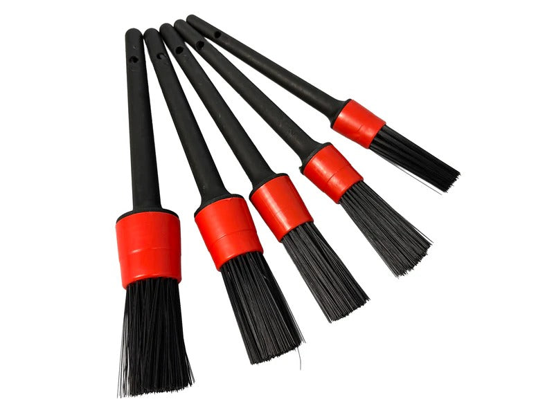 Комплект 5 четки за детайлно почистване – почистване на интериора на автомобила GEBO TOOLS