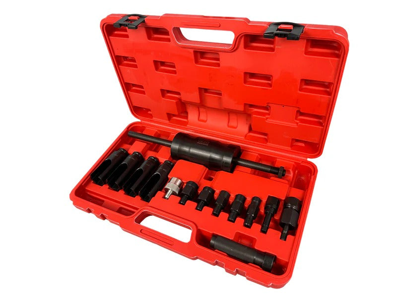 Комплект екстрактор за инжектори, 14 части, дизел GEBO TOOLS