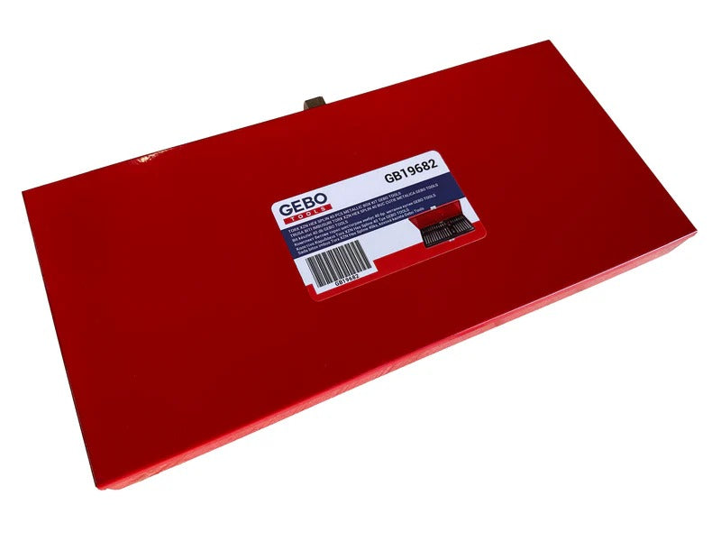 Комплект битове: шестограмни, торкс, XZN, шестограмни с шлиц, 40 бр., метална кутия GEBO TOOLS