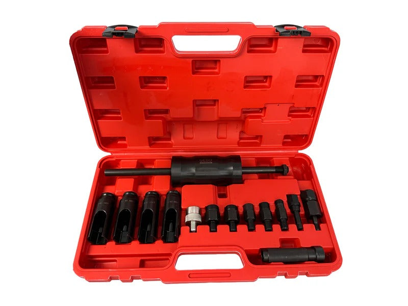 Комплект екстрактор за инжектори, 14 части, дизел GEBO TOOLS