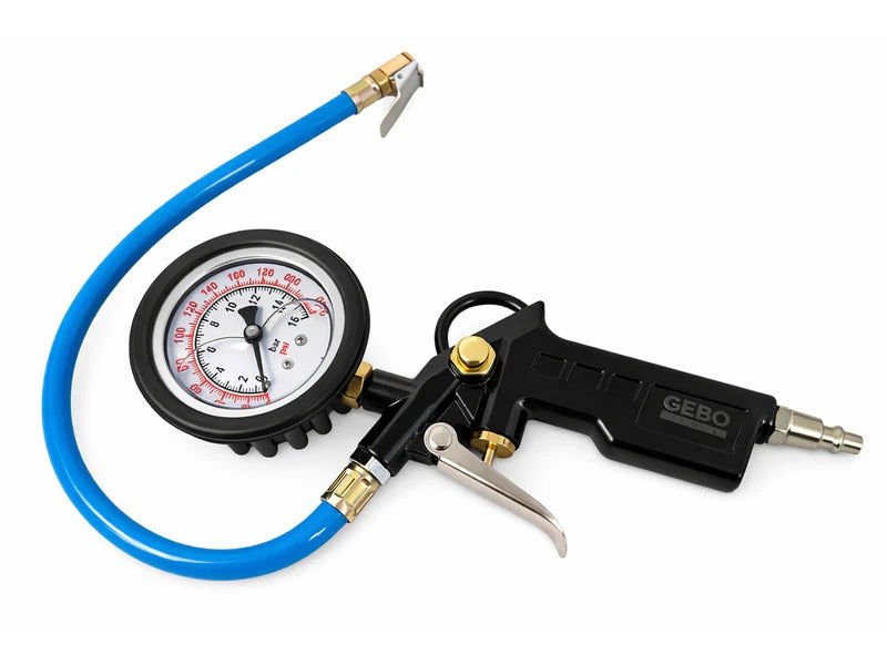 Пистолет за напомпване на гуми с цифров манометър GEBO TOOLS