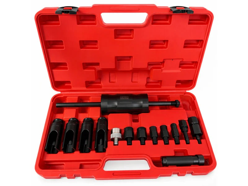 Комплект екстрактор за инжектори, 14 части, дизел GEBO TOOLS