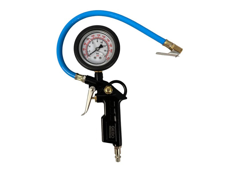 Пистолет за напомпване на гуми с цифров манометър GEBO TOOLS