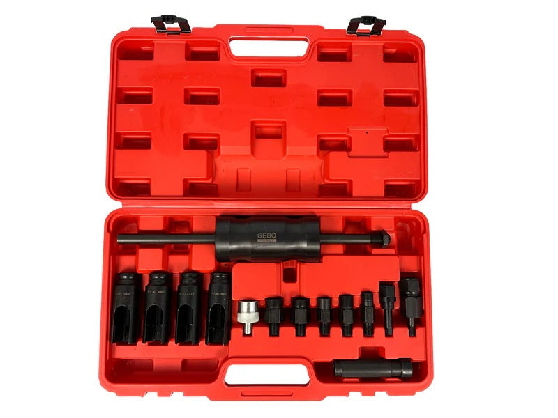 Комплект екстрактор за инжектори, 14 части, дизел GEBO TOOLS