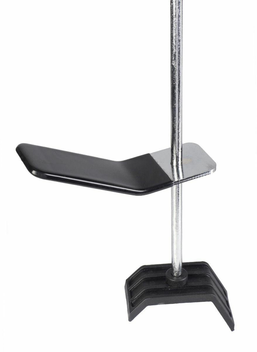 Устройство за блокиране на спирачките за центриране на гумите