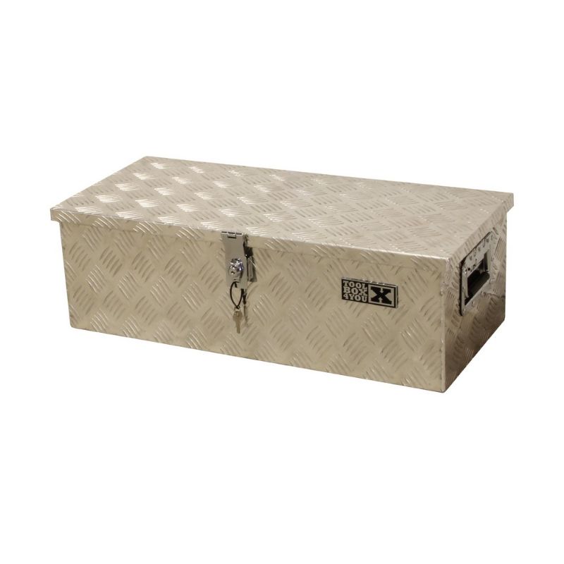 Кутия за съхранение на инструменти от алуминий, средна