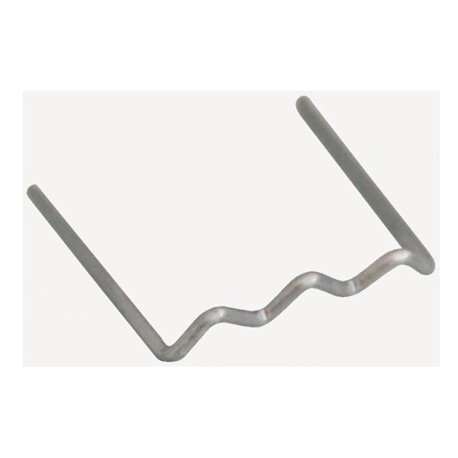 Комплект 100 плоски скоби от неръждаема стомана, 0,8 мм (ширина 16 мм) за пистолети за заваряване на пластмаса