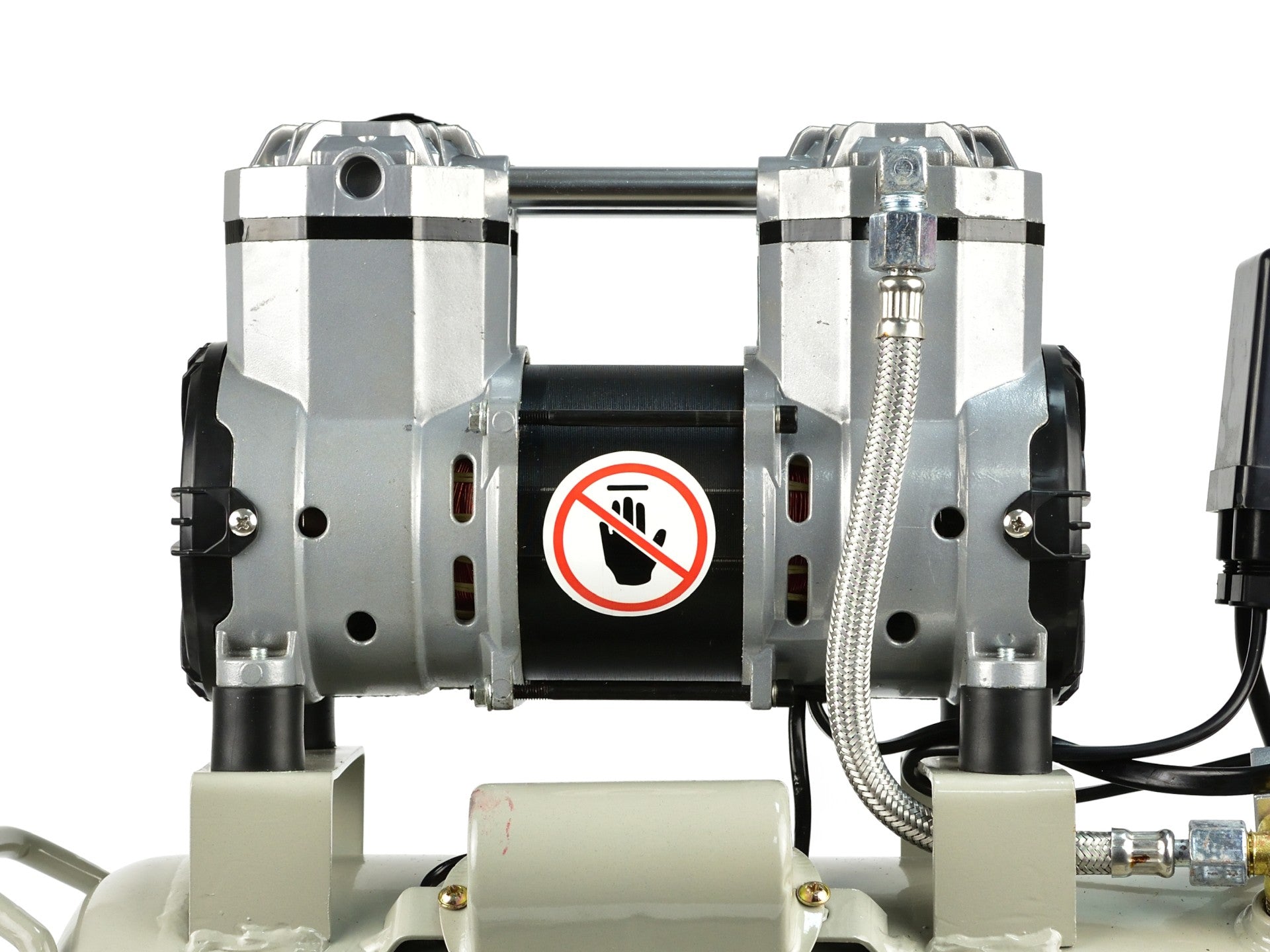 Въздушен компресор без масло 980W 24л GEKO