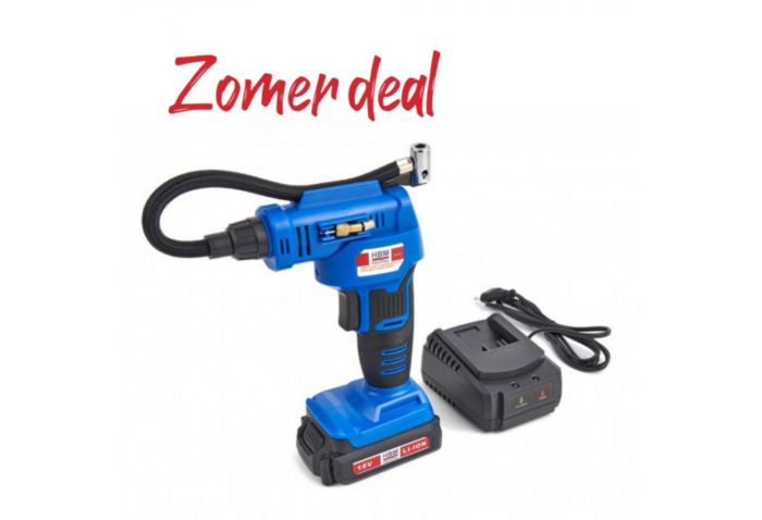 Компресор 18V подути LED светлини с батерия