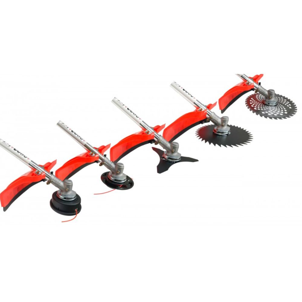 Бензинова тример косачка с острие и тел 2CP с аксесоари