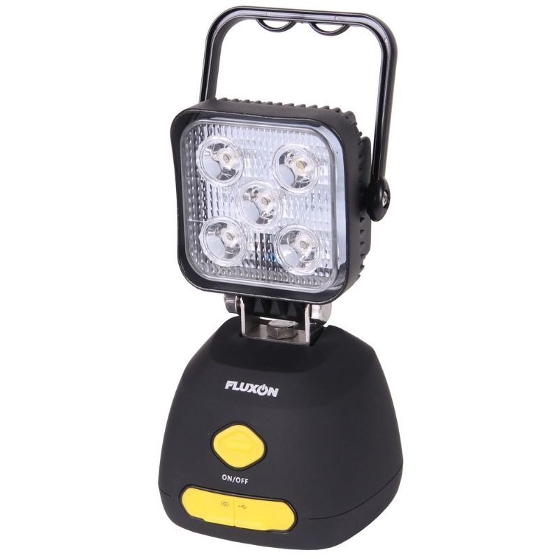 Зареждаща се LED лампа с магнитна основа 10W