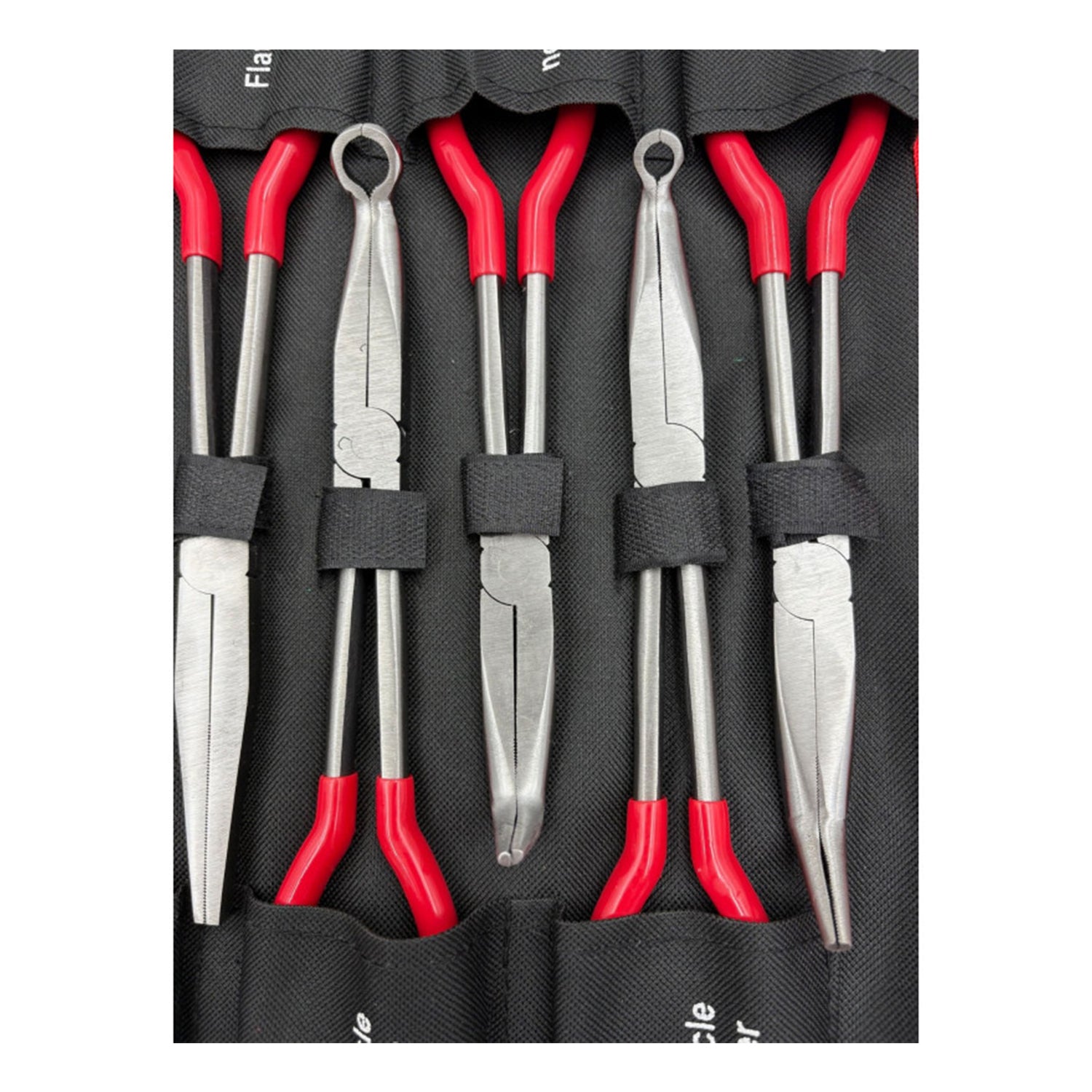 Комплект клещи с дълъг връх 9 бр.