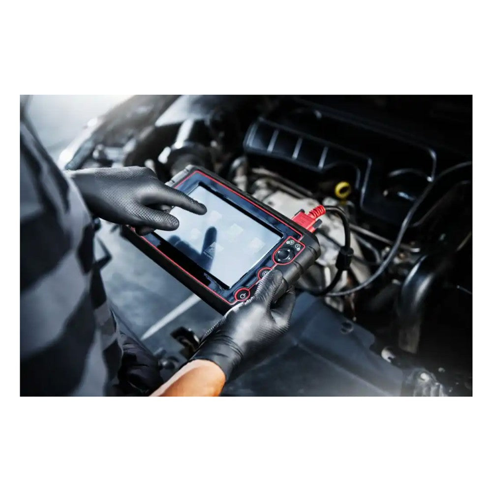 Премиум нитрилни ръкавици MERCATOR GOGRIP ONE BY ONE черни, размер М, комплект 100 бр.